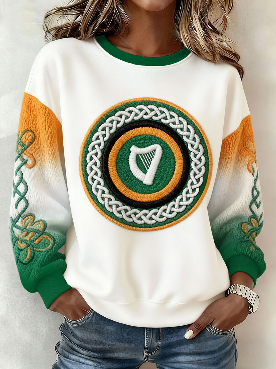 Paul Weller Merch Irish Day Sweatshirt Mod Music Clothing Gifts For Her
