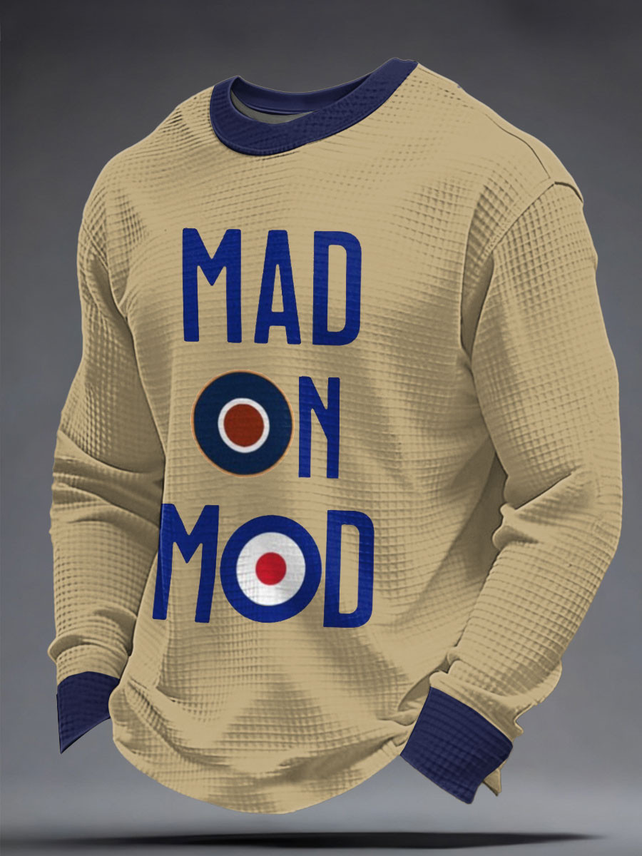 Paul Weller Merch Mad On Mod Long Sleeve Shirt Gift Ideas For Best Friend