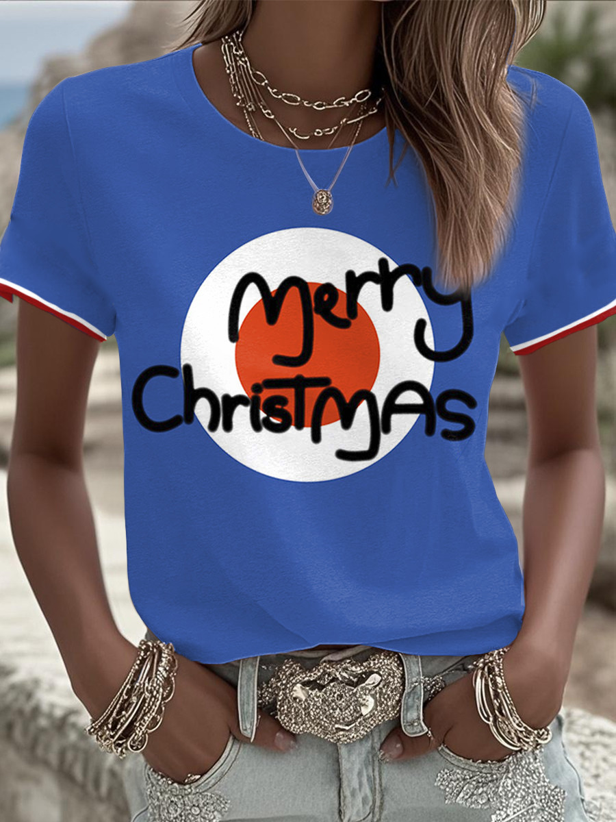 Paul Weller Merch Merry Christmas T-Shirt Music Gifts For Girlfriend