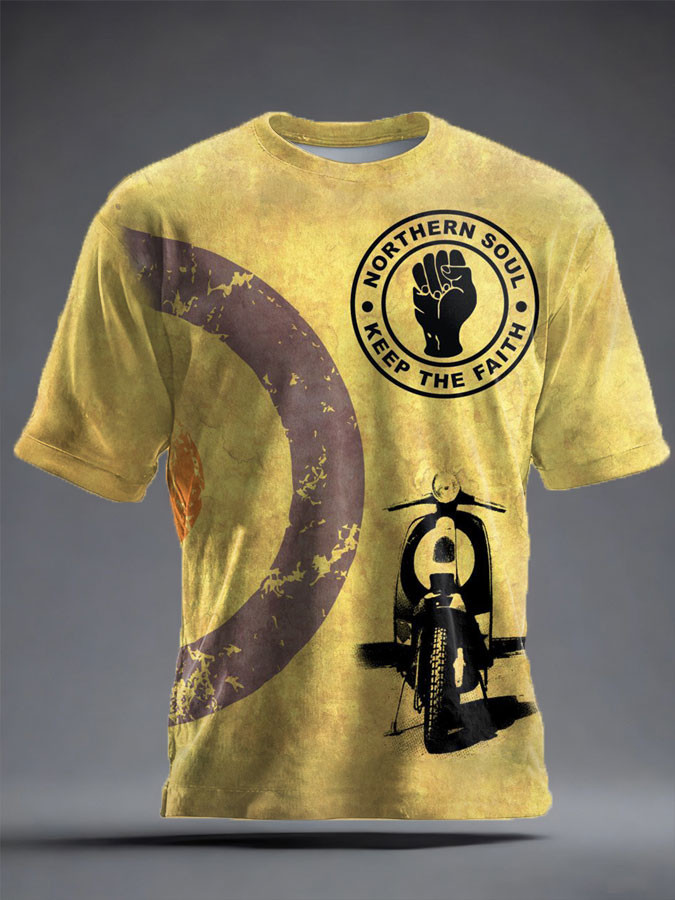 Paul Weller Merch Northern Soul Keep The Faith T-Shirt Gift Ideas For Music Enthusiasts