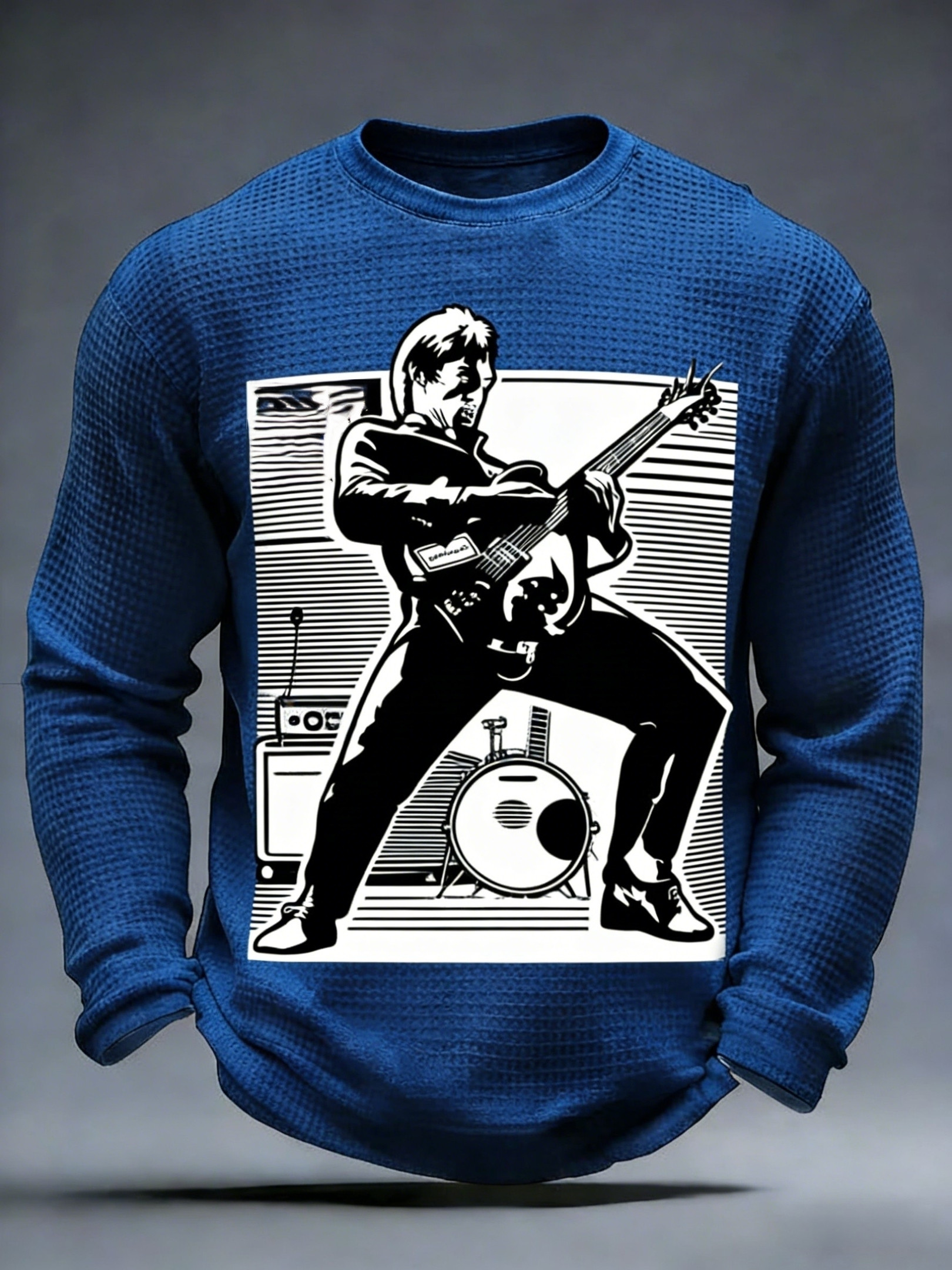 Paul Weller Merch Playing Guitar The Modfather Long Sleeve Shirt Gift Ideas For Brothers