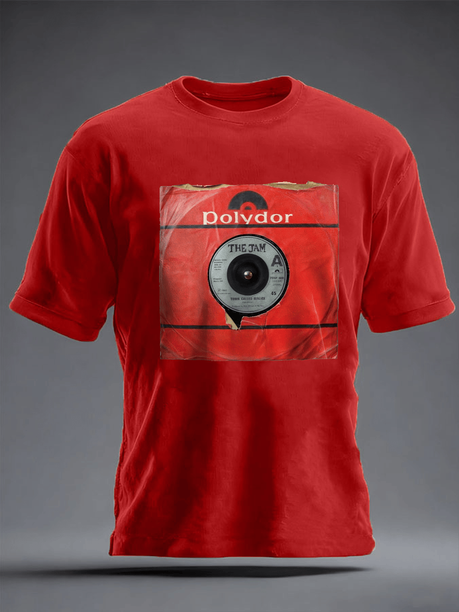 Paul Weller Merch Polydor The Jam Tee Shirt Music Themed Clothes Gifts For Men