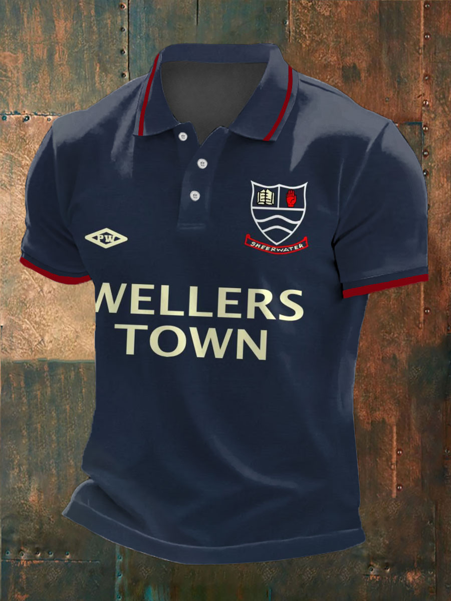 Paul Weller Merch Swellers Town Polo Shirt Best Gifts For Husband