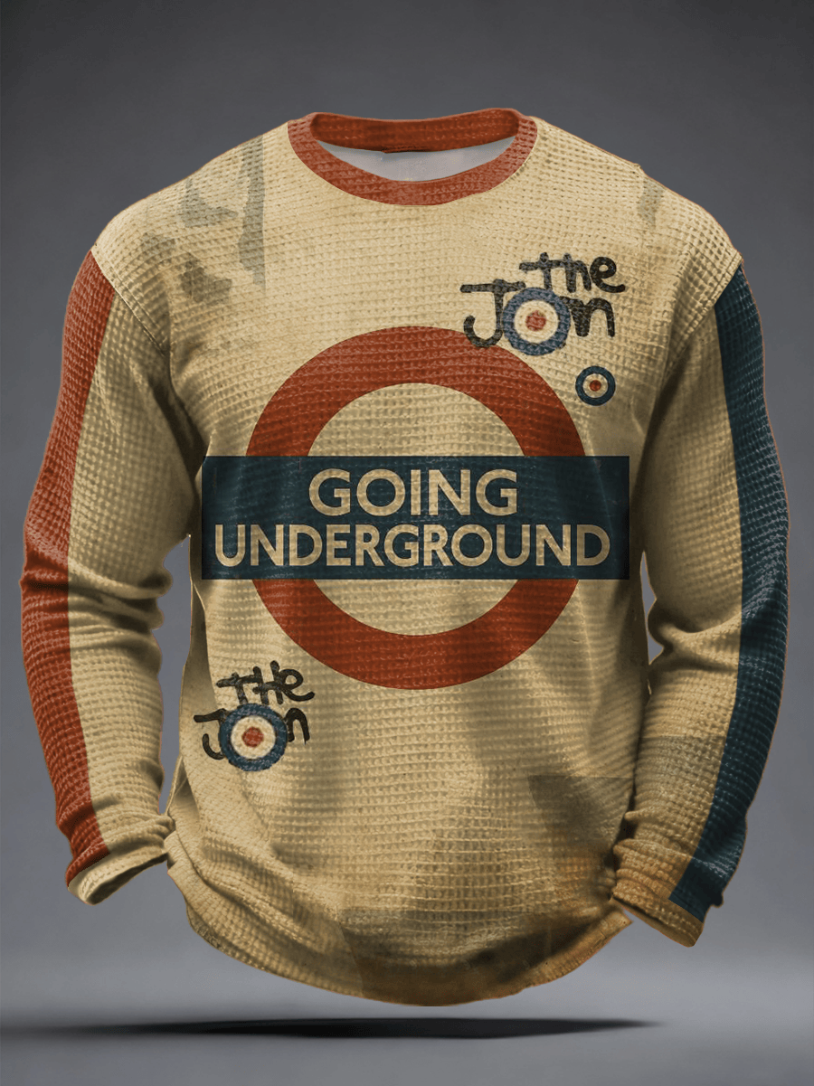 Paul Weller Merch The Jam Going Underground Vintage Long Sleeve Shirt Music Present Ideas