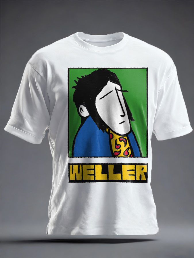 Paul Weller Merch The Modfather Art T-Shirt Music Presents For Paul Weller Lovers