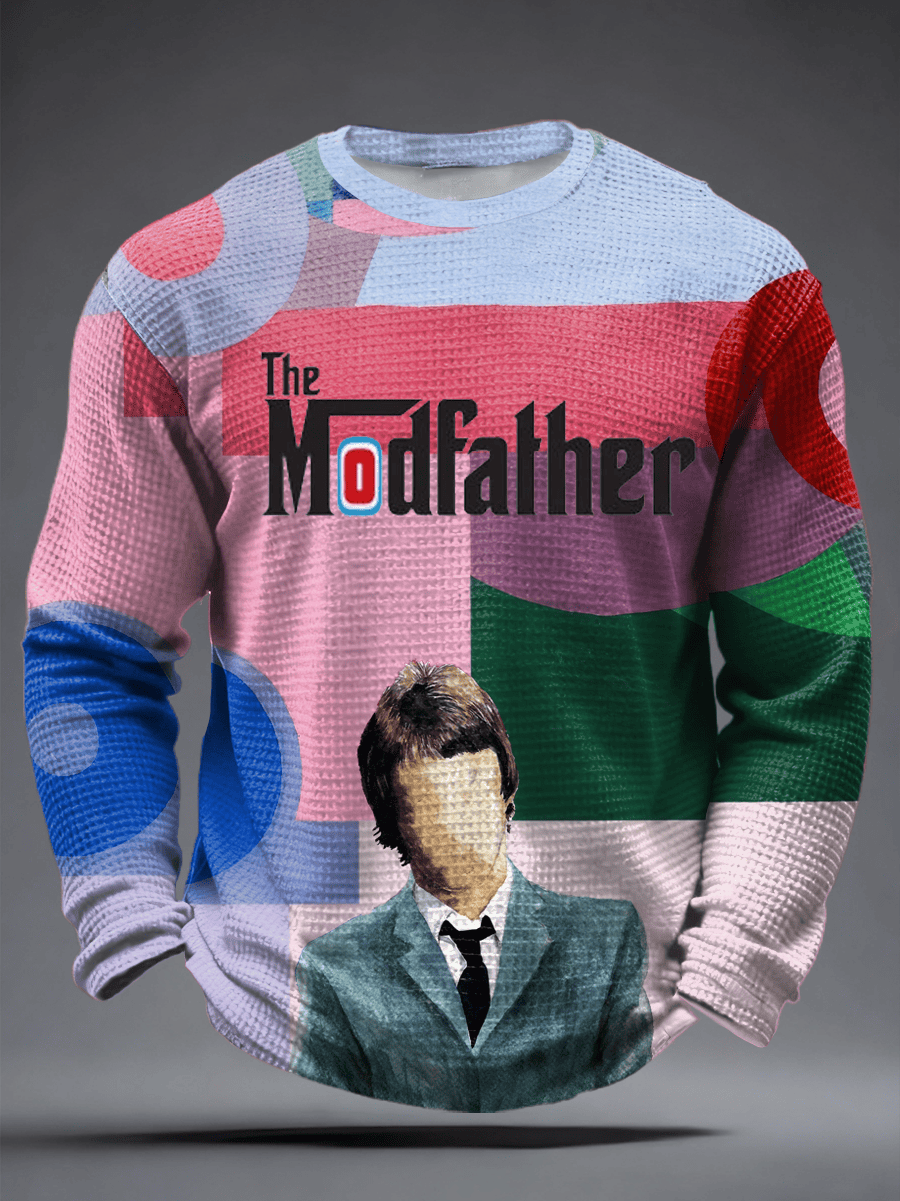 Paul Weller Merch The Modfather Long Sleeve Shirt Great Presents For Men