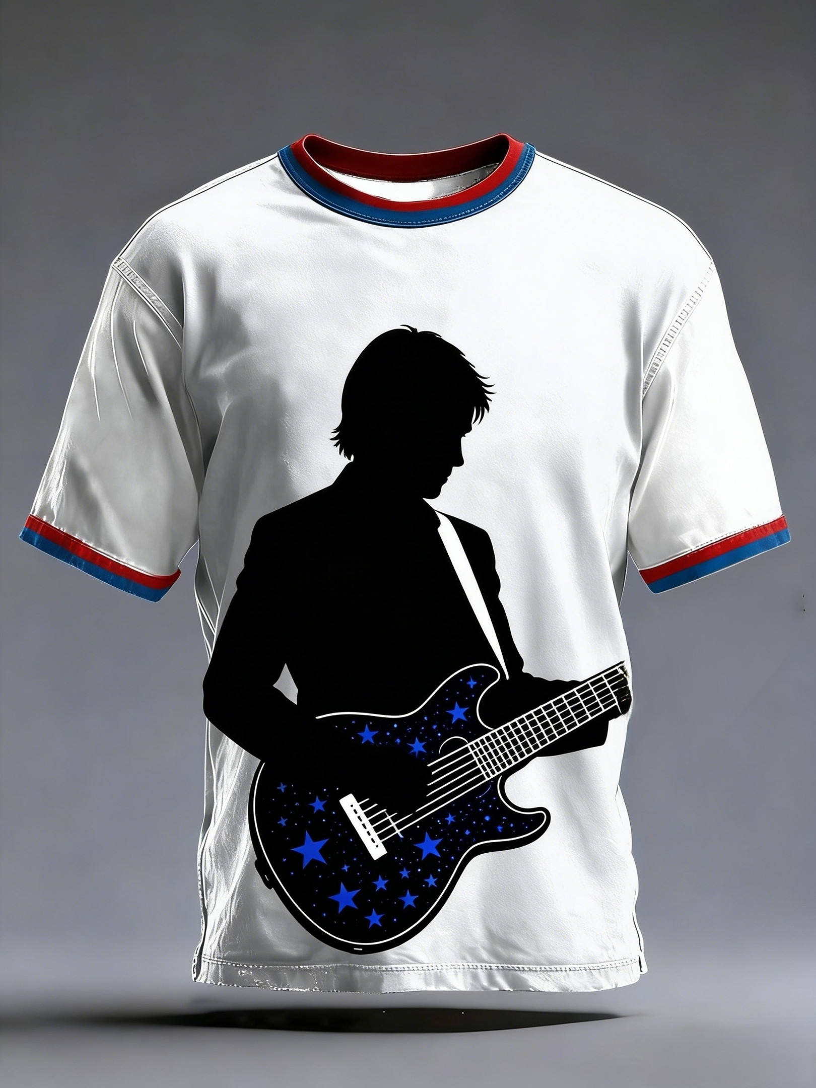 Paul Weller Merch The Modfather Plays Guitar T-Shirt Cool Gifts For Music Fans