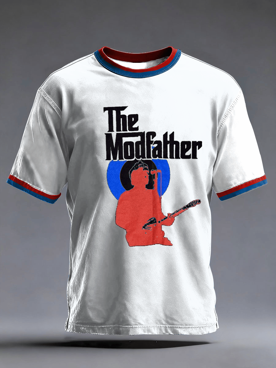 Paul Weller Merch The Modfather T-Shirt Unique Gifts For Paul Weller Lovers