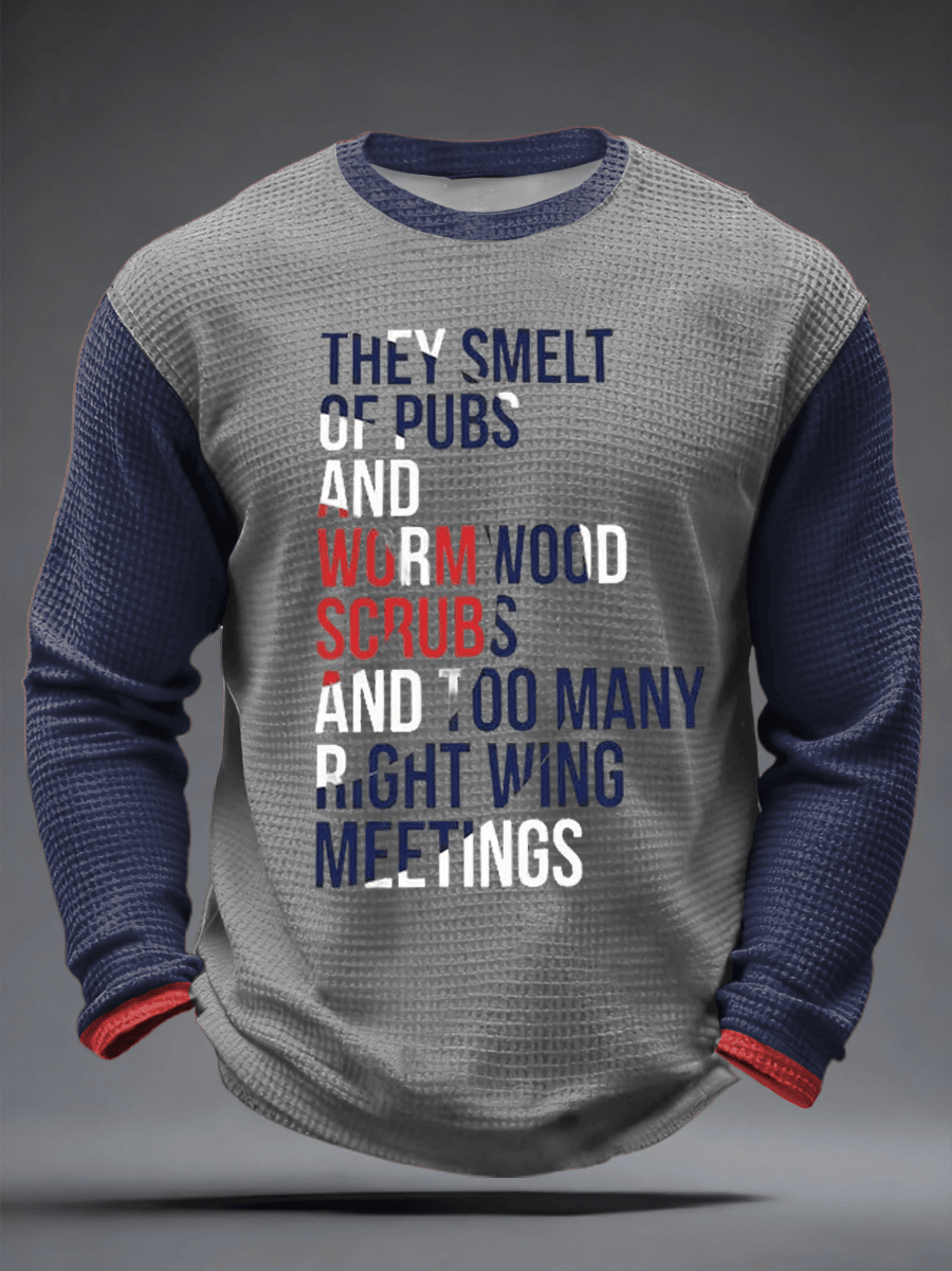 Paul Weller Merch The Smelt Of Pubs And Worm Long Sleeve Shirt Unique Gift For Boyfriend