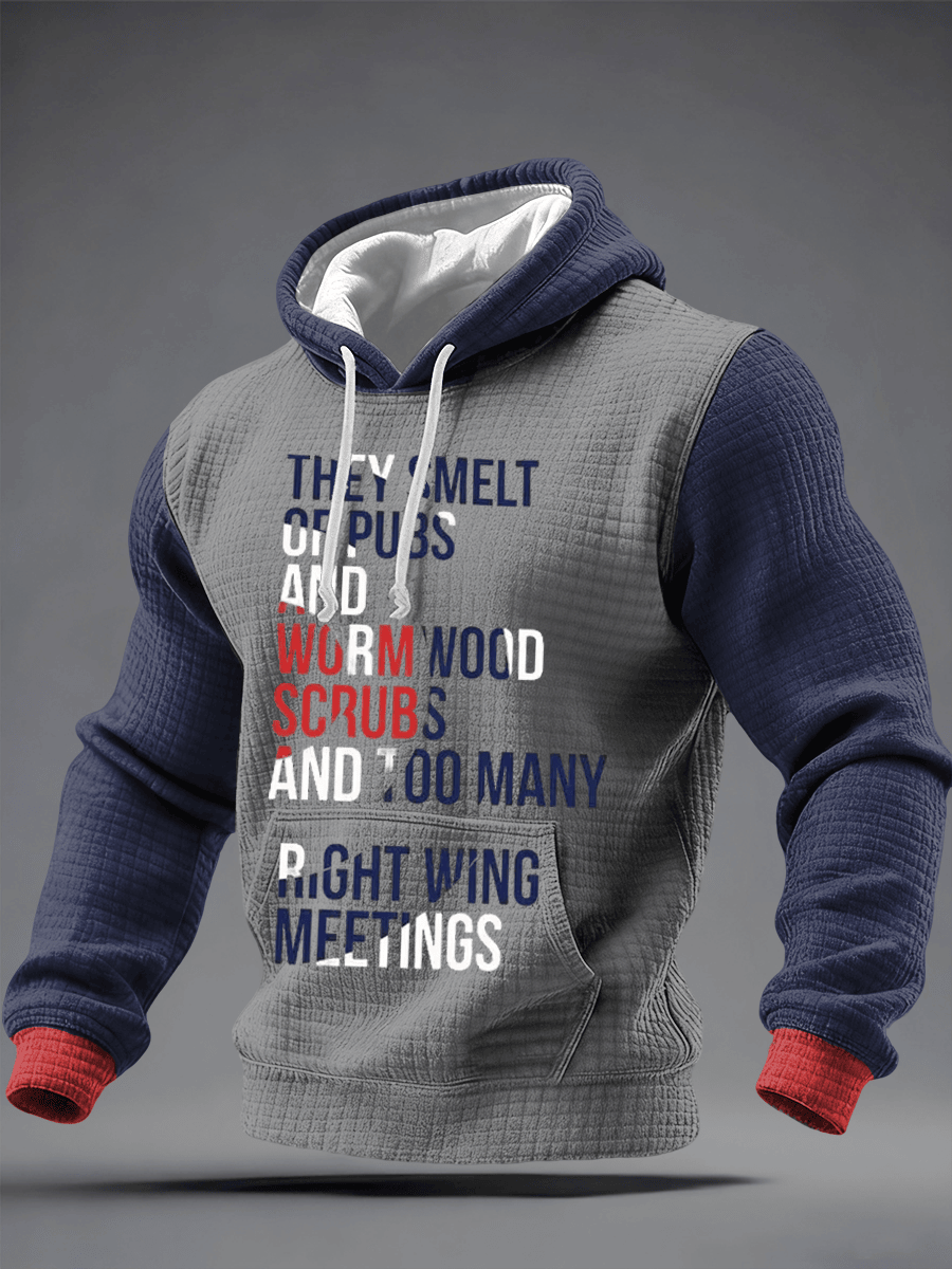 Paul Weller Merch They Smelt Of Pubs And Worm Wood Hoodie Gift Ideas For Music Enthusiasts