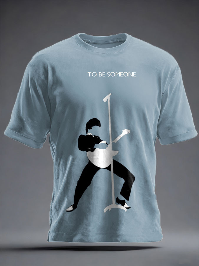 Paul Weller Merch To Be Someone Tee Shirt Rock Music Themed Gift Ideas