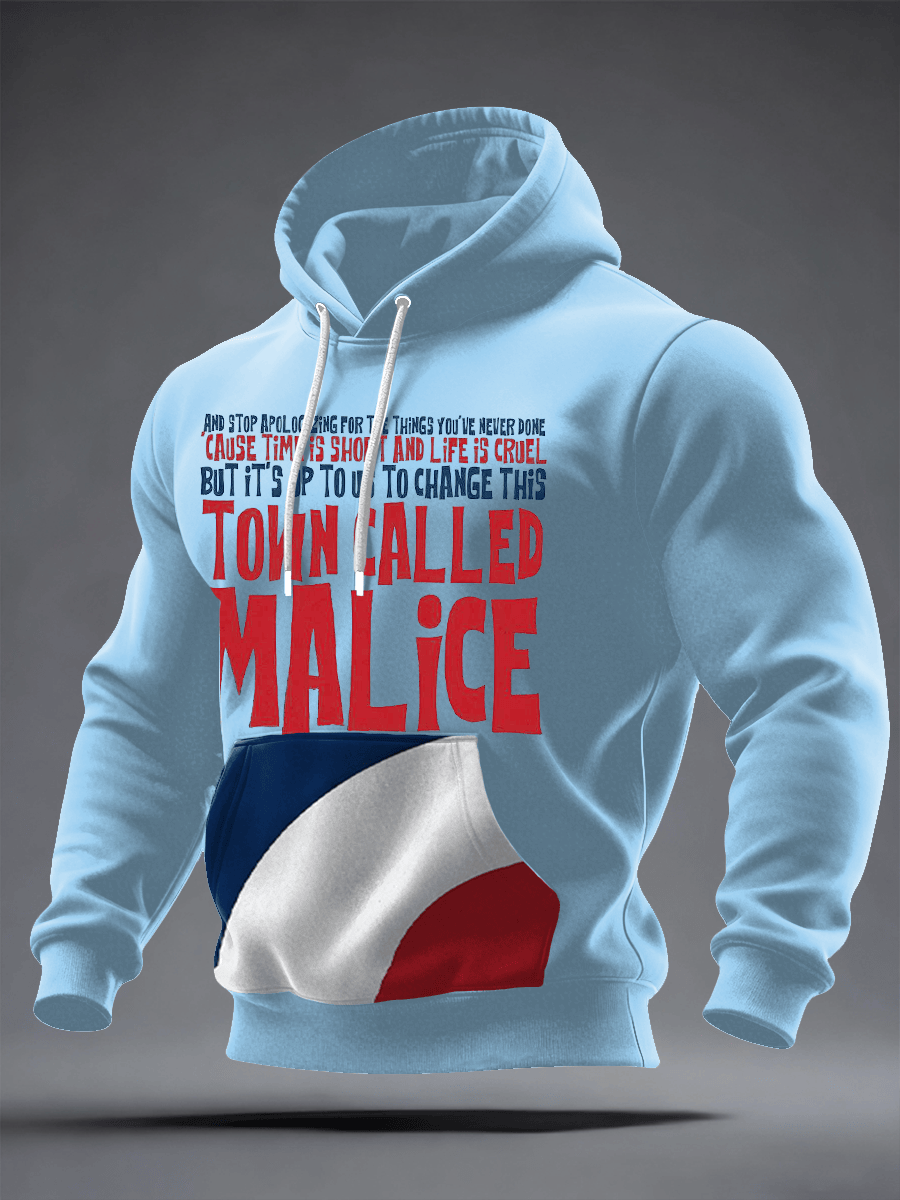 Paul Weller Merch Town Called Malice Hoodie Music Themed Present Ideas For Boyfriend