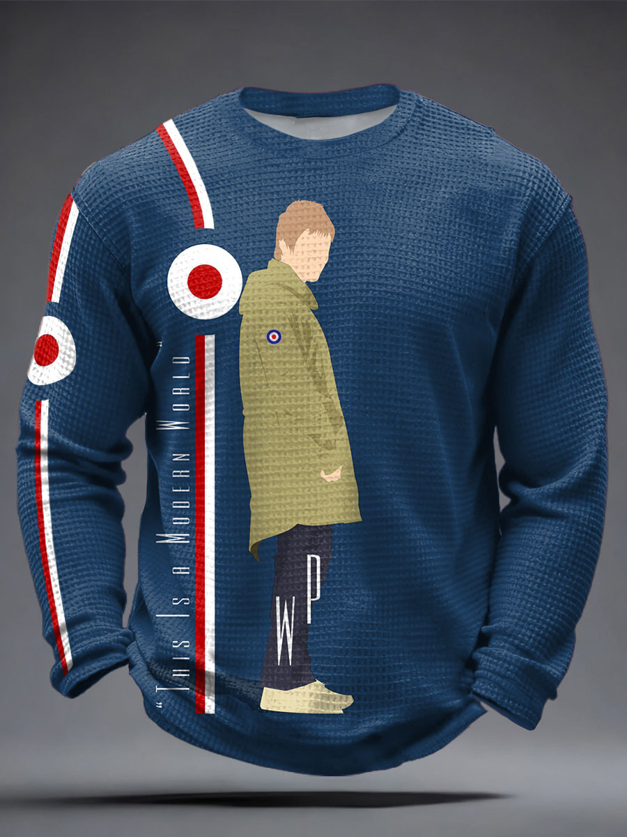 Paul Weller Merch UK Music Mods Long Sleeve Shirt Unique Music Presents