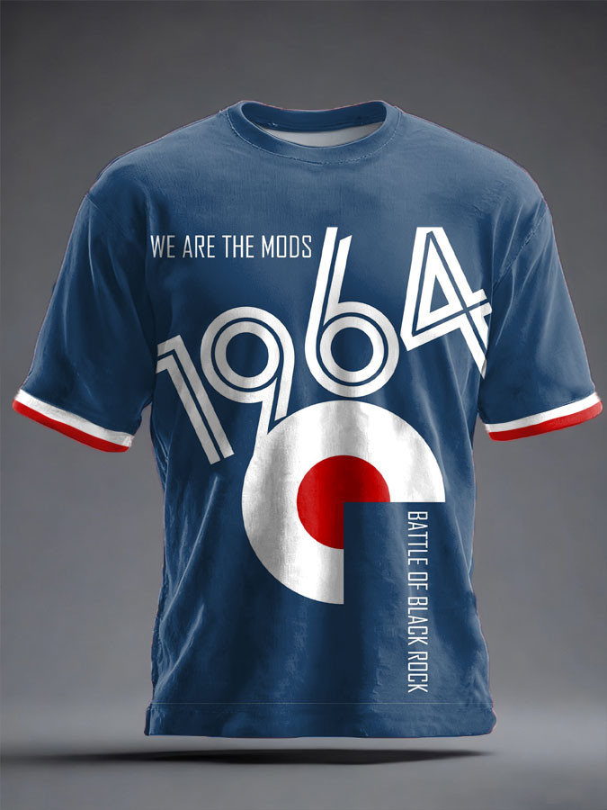 Paul Weller Merch We Are The Mods Battle Of The Black Rock T-Shirt Gift For Fans