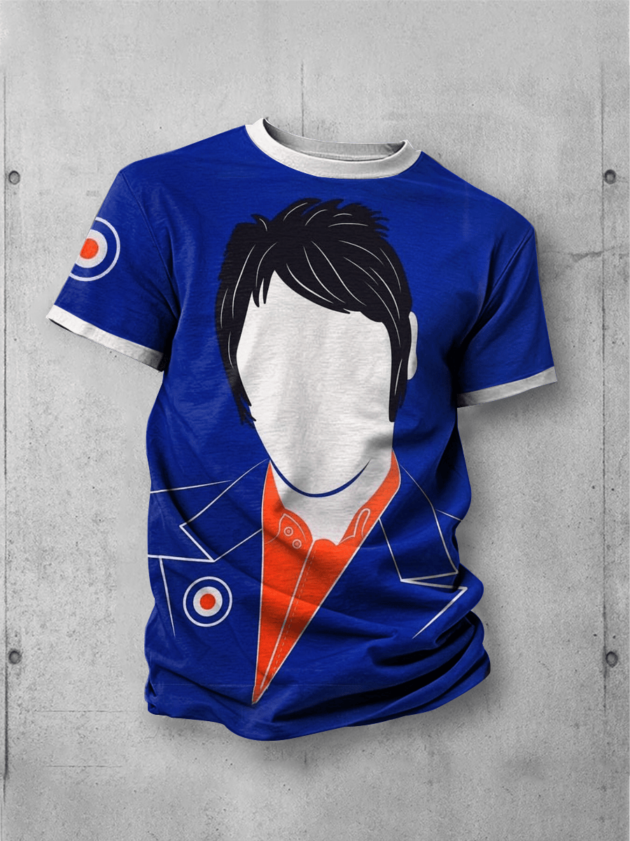 Paul Weller Merchandise The Modfather Art Design T-Shirt Great Gifts For Music Fans
