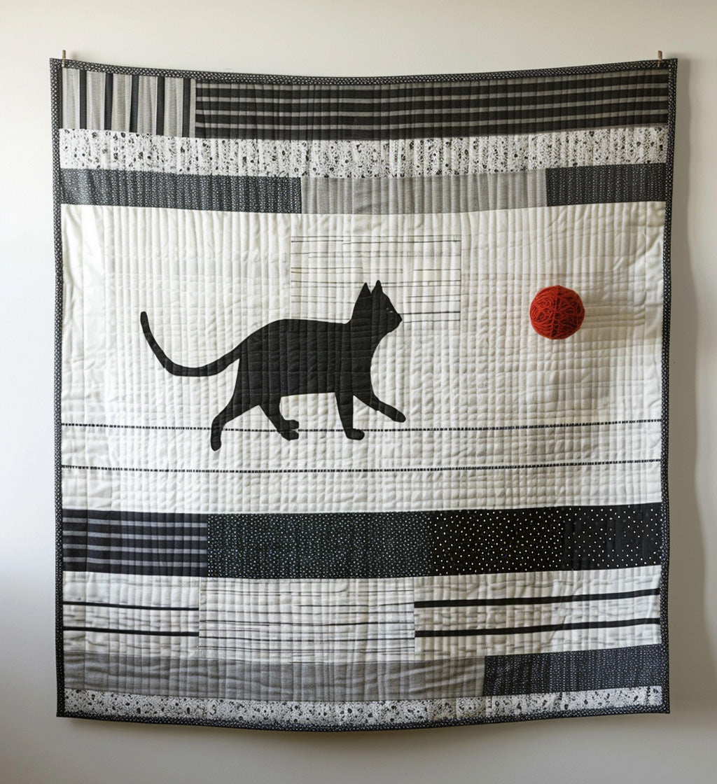 Paws and Play Quilted Blanket Cat Christmas Gifts