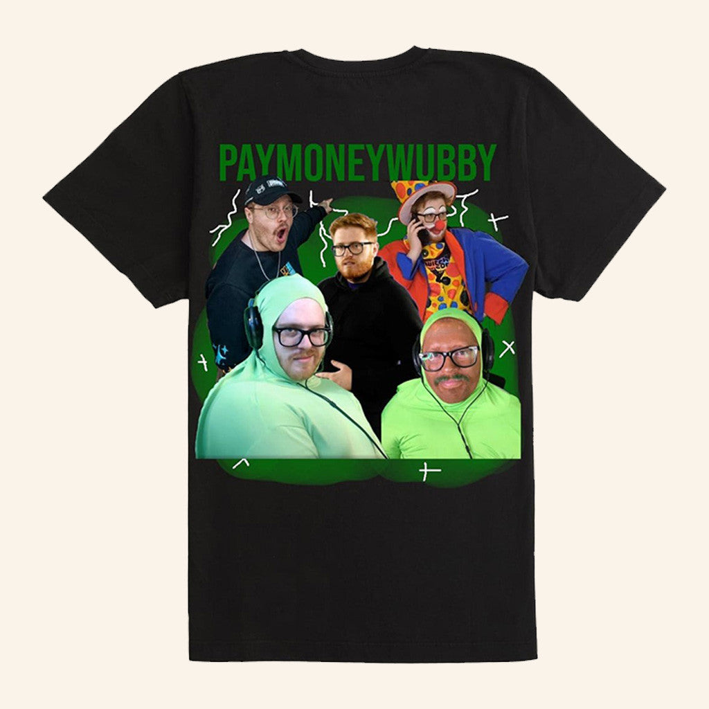 Paymoneywubby Merch Black T-Shirt Gifts For Husband Paymoneywubby Merch Black T-Shirt Gifts For Husband
