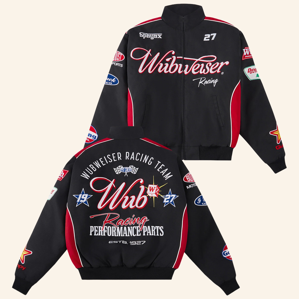 PayMoneyWubby Merch Wubweiser Racing Jacket Birthday Gift For Husband