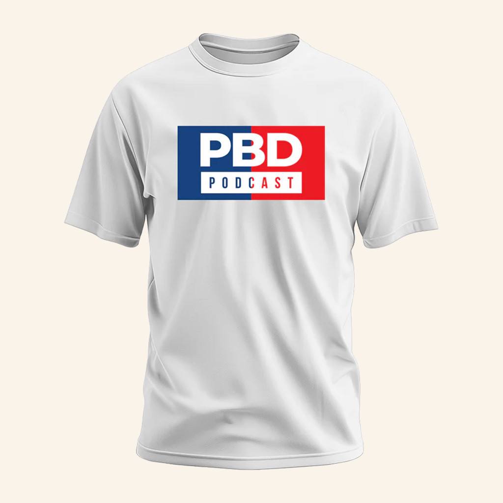 PBD Podcast Merch PBD Podcast White Shirt Best Christmas Gifts For Boyfriend PBD Podcast Merch PBD Podcast White Shirt Best Christmas Gifts For Boyfriend