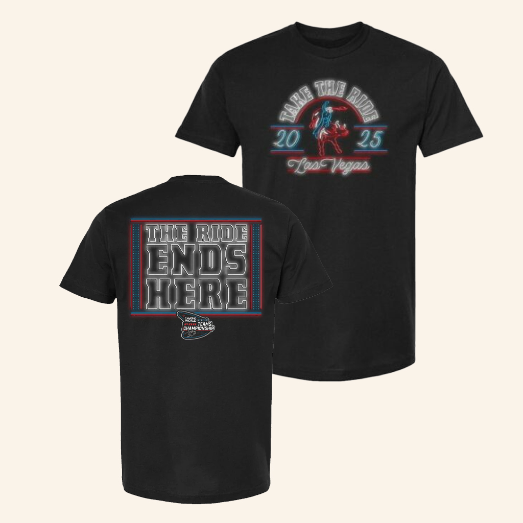 PBR Merch PBR 2025 Teams Championship Neon Lights T-Shirt Christmas Present For Dad PBR Merch PBR 2025 Teams Championship Neon Lights T-Shirt Christmas Present For Dad