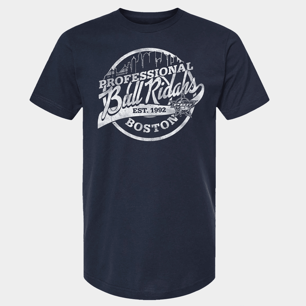 PBR Merch PBR Boston Bull Ridahs T-Shirt Birthday Present For Son