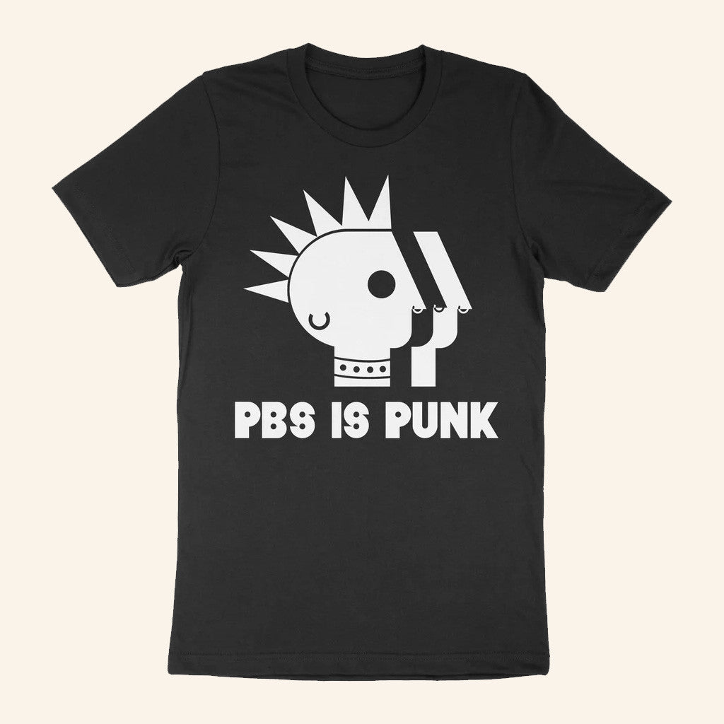 PBS Merch PBS is Punk T-Shirt Black Present For Husband PBS Merch PBS is Punk T-Shirt Black Present For Husband