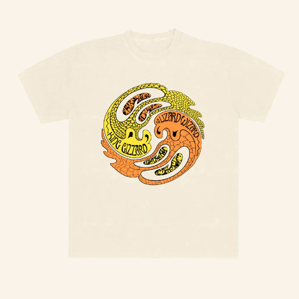 Pdoomrecords Merch King Gizzard And The Lizard Wizard Ying Yang T-Shirt Gifts For Friends