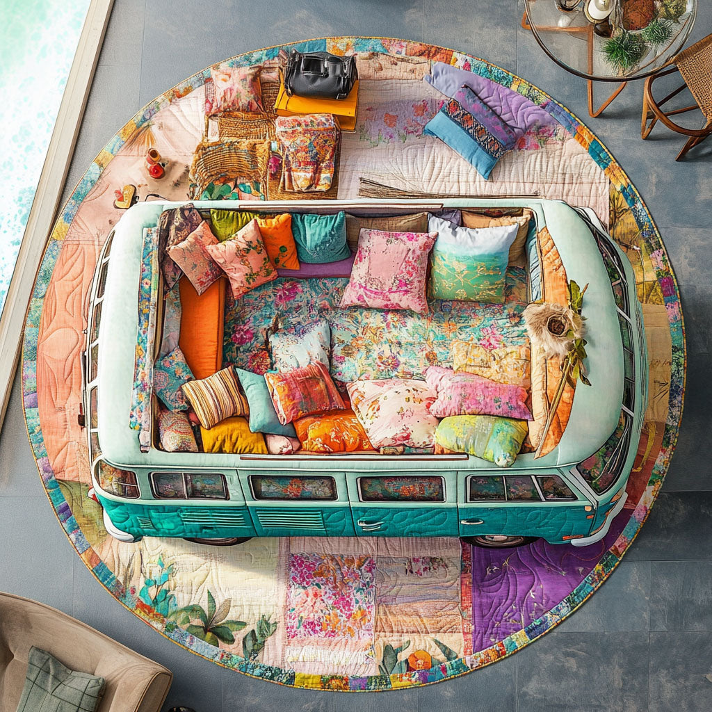 Peace and Quilted Round Mat Entryway Christmas Decor Ideas Gifts For The Farmer Who Has Everything