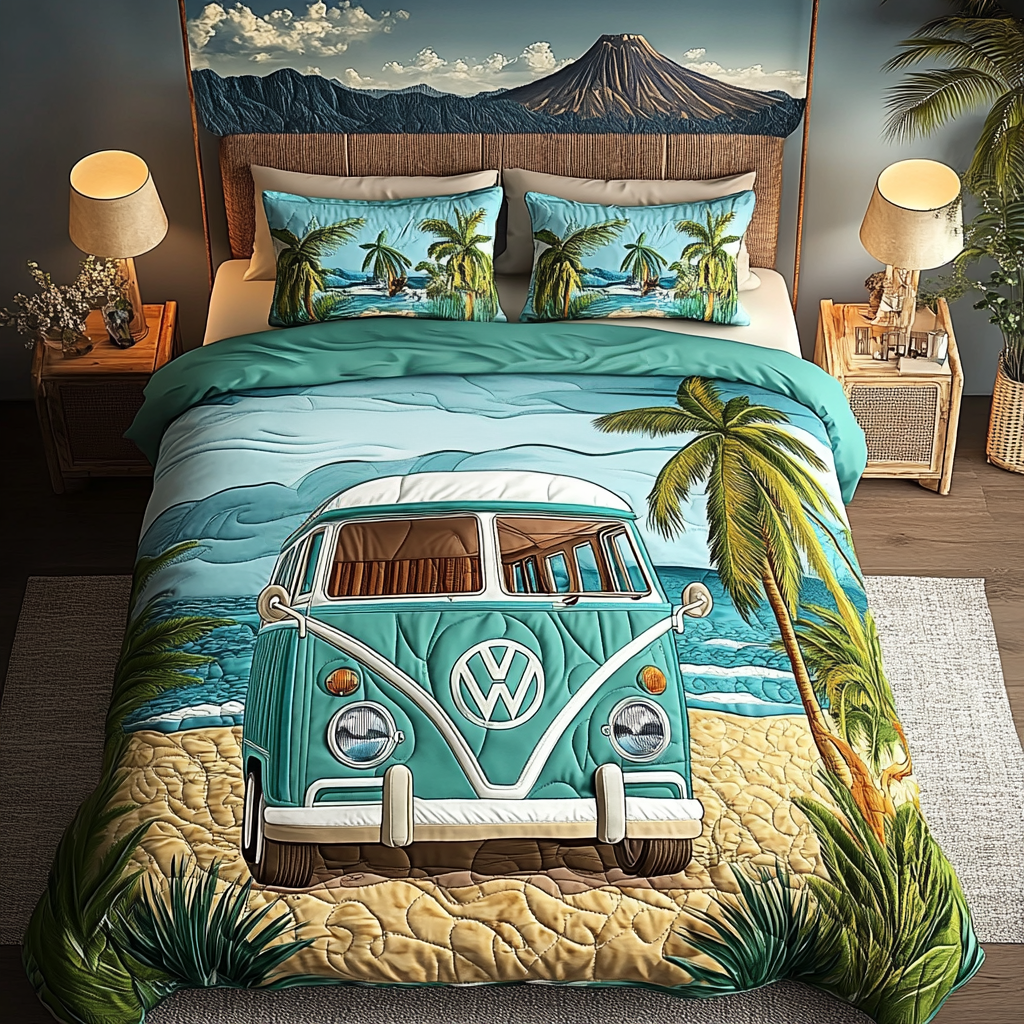 Peace Journey Quilted Bedding Set Perfect Bedroom Gift Set to Show You Care