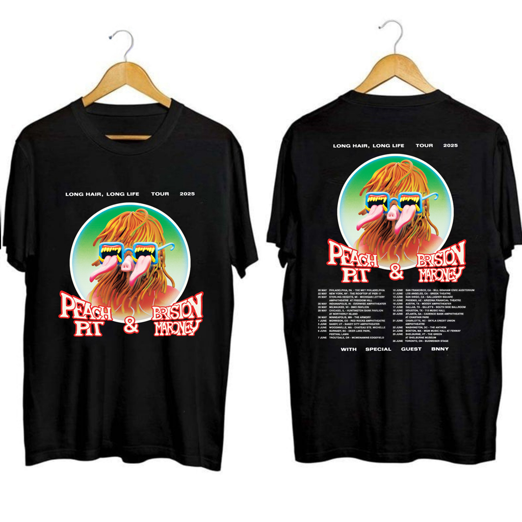Peach Pit And Briston Maroney Tour Shirt Fan Merch Best Gifts For Friends