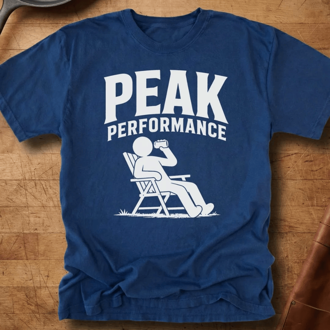 Peak Performance Relaxation T-Shirt Glizzy Gladiator Clothes Gifts For Bestie