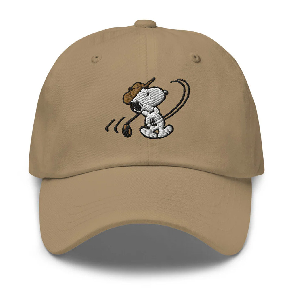 Peanuts Merch Peanuts Golf Embroidered Hat Birthday Gift Ideas For Him