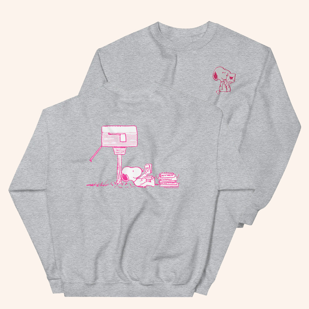 Peanuts Merch Peanuts Love Snoopy Sweatshirt Great Valentines Gifts For Her Peanuts Merch Peanuts Love Snoopy Sweatshirt Great Valentines Gifts For Her