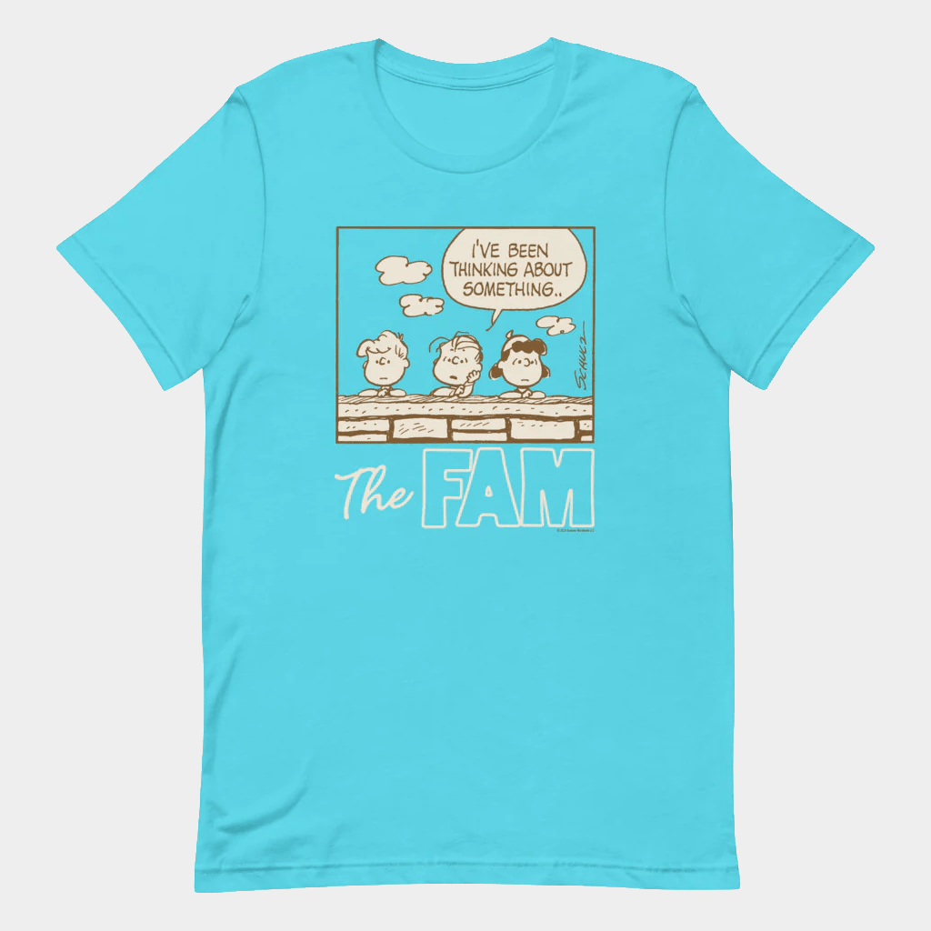 Peanuts Merch Peanuts T-Shirt The Fam Shirt Birthday Ideas For Sister