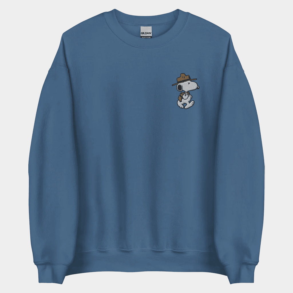 Peanuts Merch Snoopy Beagle Scouts Sweatshirt Cool Gifts For Boyfriend