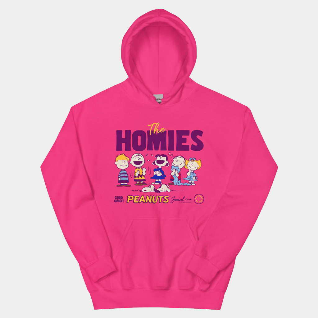 Peanuts Merch The Homies Peanuts Hoodie Birthday Presents For Girlfriend