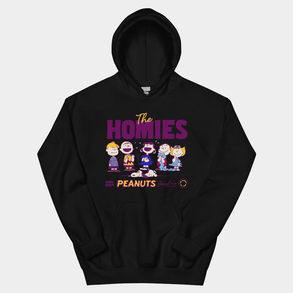 Peanuts Merch The Homies Peanuts Hoodie Birthday Presents For Son