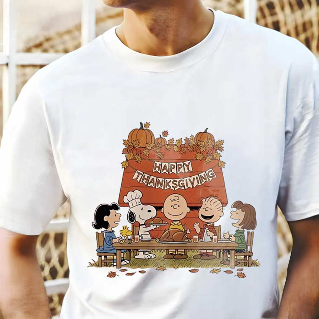 Peanuts Snoopy Charlie Brown Shirt Happy Thanksgiving Holiday T-Shirt Christmas Gifts For Son Peanuts Snoopy Charlie Brown Shirt Happy Thanksgiving Holiday T-Shirt Christmas Gifts For Son