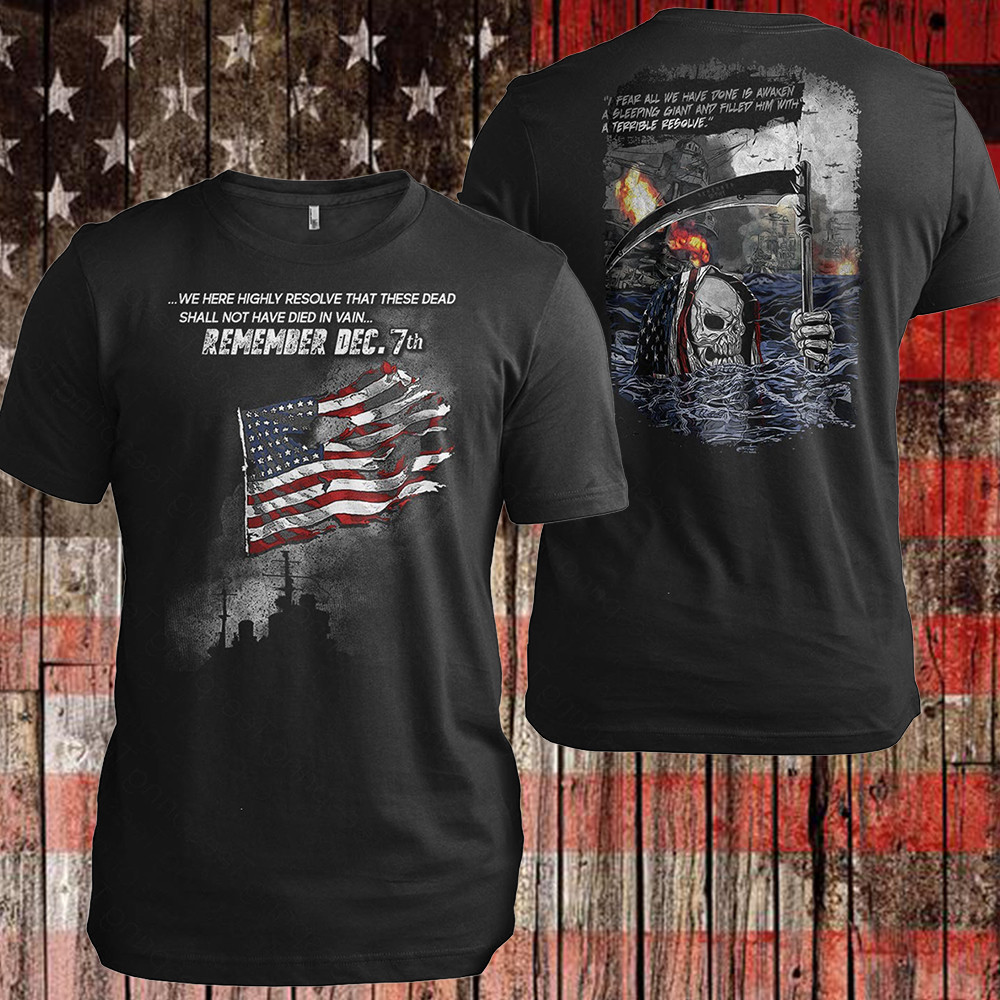 Pearl Harbor Shirt Veterans Day Ideas Pearl Harbor T-Shirt Remember And Honor Clothing