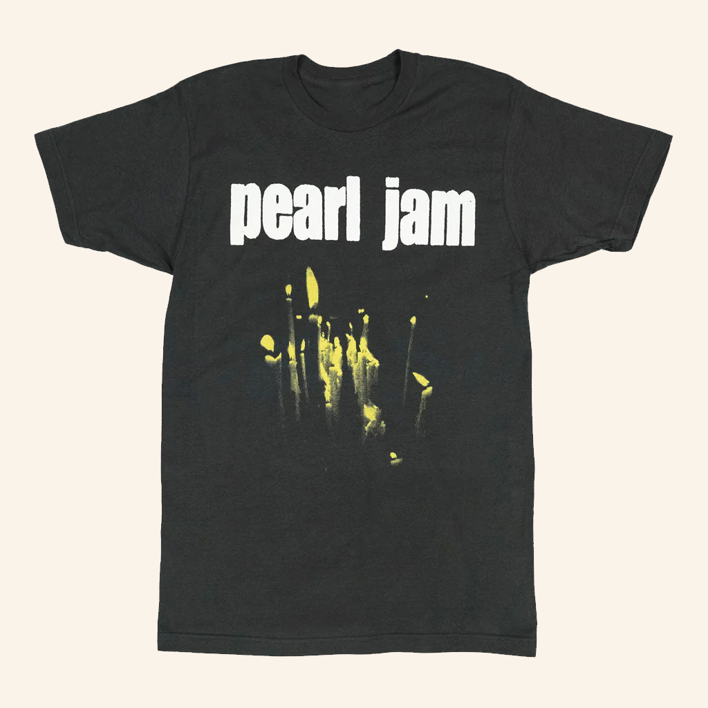 Pearl Jam Merch Pearl Jam Candle T-Shirt Gift Ideas For Rock Fans
