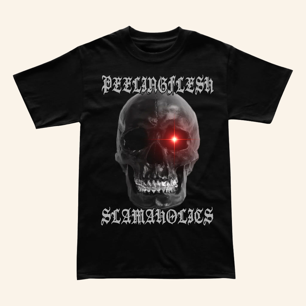 Peeling Flesh Merch Black Peeling Flesh Slamaholics Shirt Presents For Music Lovers Peeling Flesh Merch Black Peeling Flesh Slamaholics Shirt Presents For Music Lovers