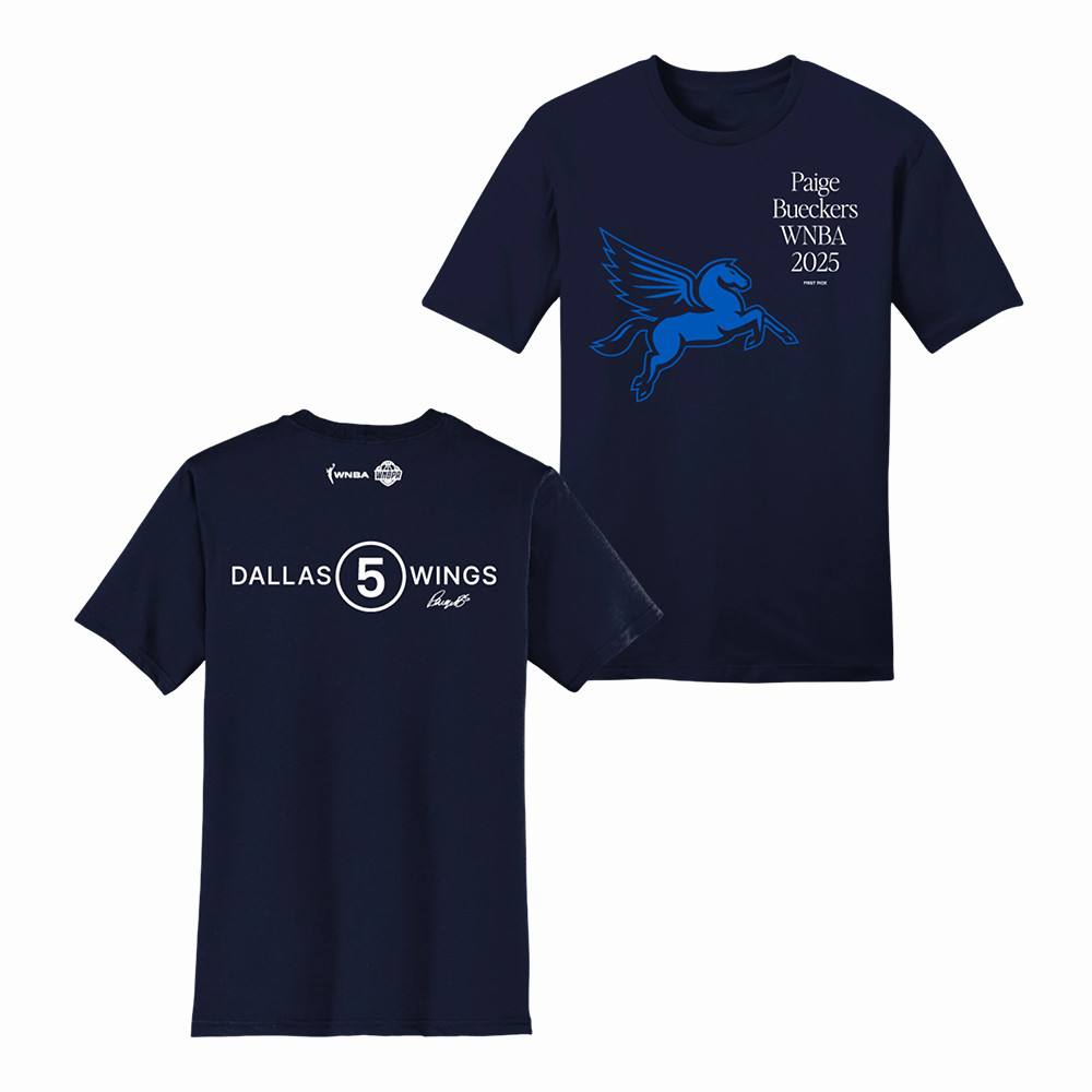 Pegasus Paige Bueckers WNBA Dallas Wings T-Shirt 2026 WNBA Season Opener Clothes Cool Gift For Father