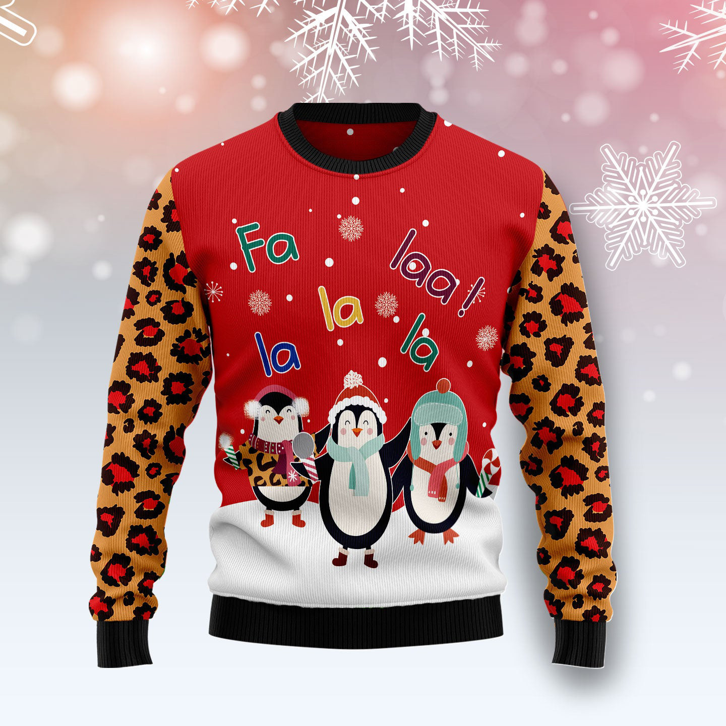 Penguin Christmas Song Ugly Christmas Sweater Cute Animal Merch Penguin Lover Xmas Gifts