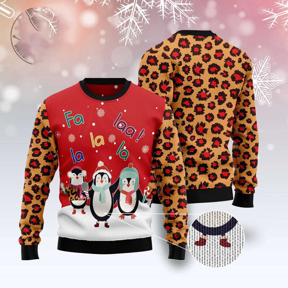 Penguin Christmas Song Ugly Christmas Sweater Funny Ugly Christmas Sweater Best Christmas Gifts