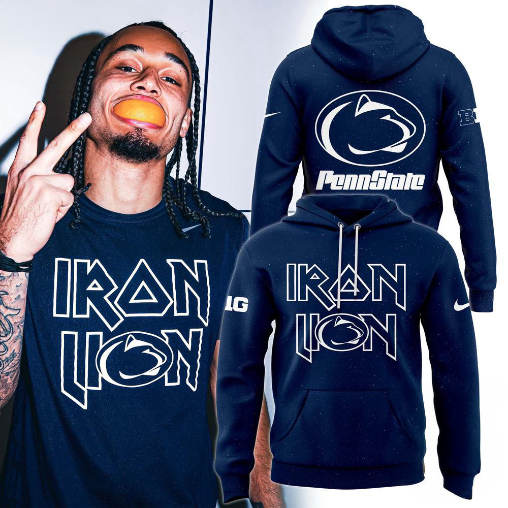 Penn State Football Special Iron Lions New 2025 Hoodie Gifts For Football Fan