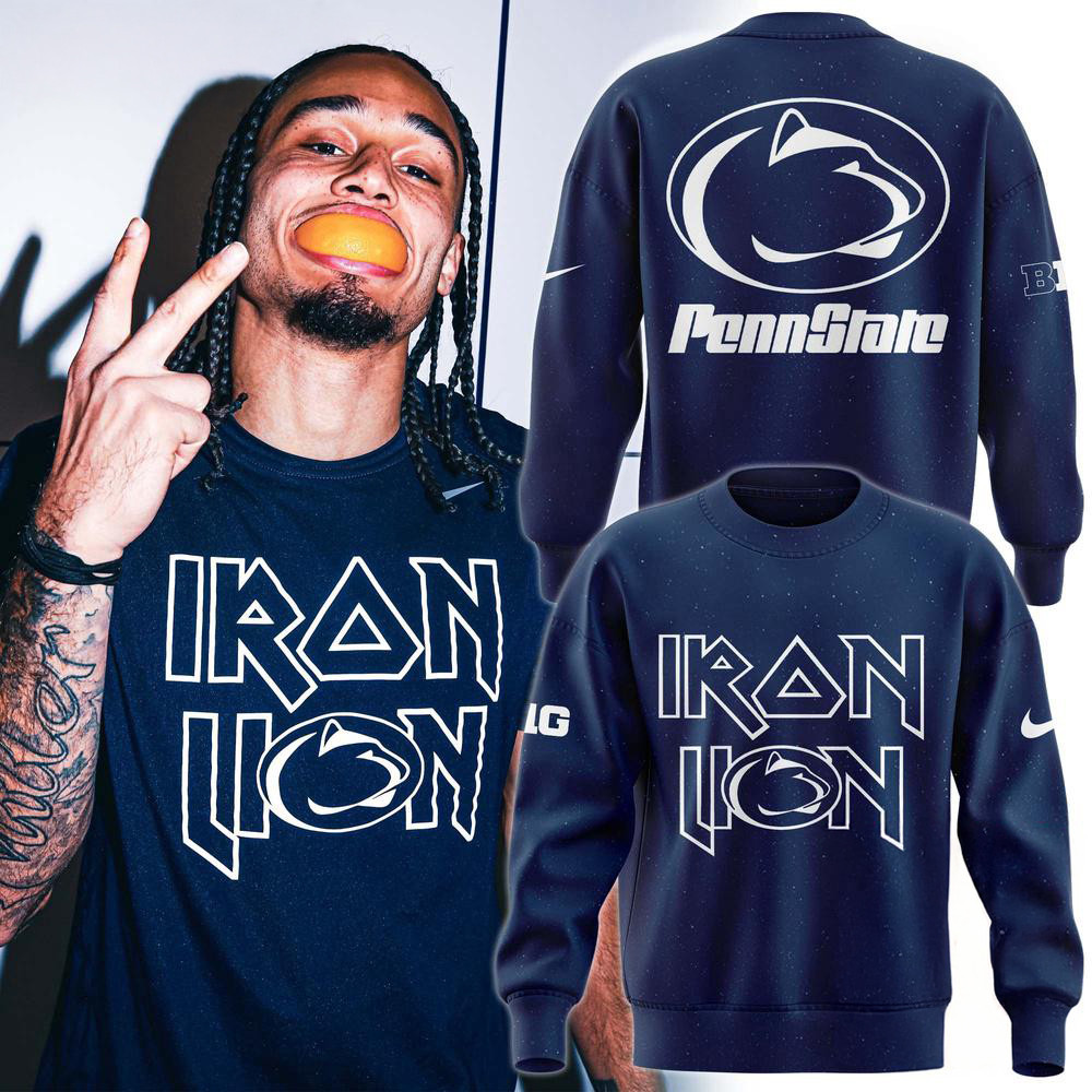 Penn State Football Special Iron Lions New 2025 Sweatshirt Gifts For Football Fan