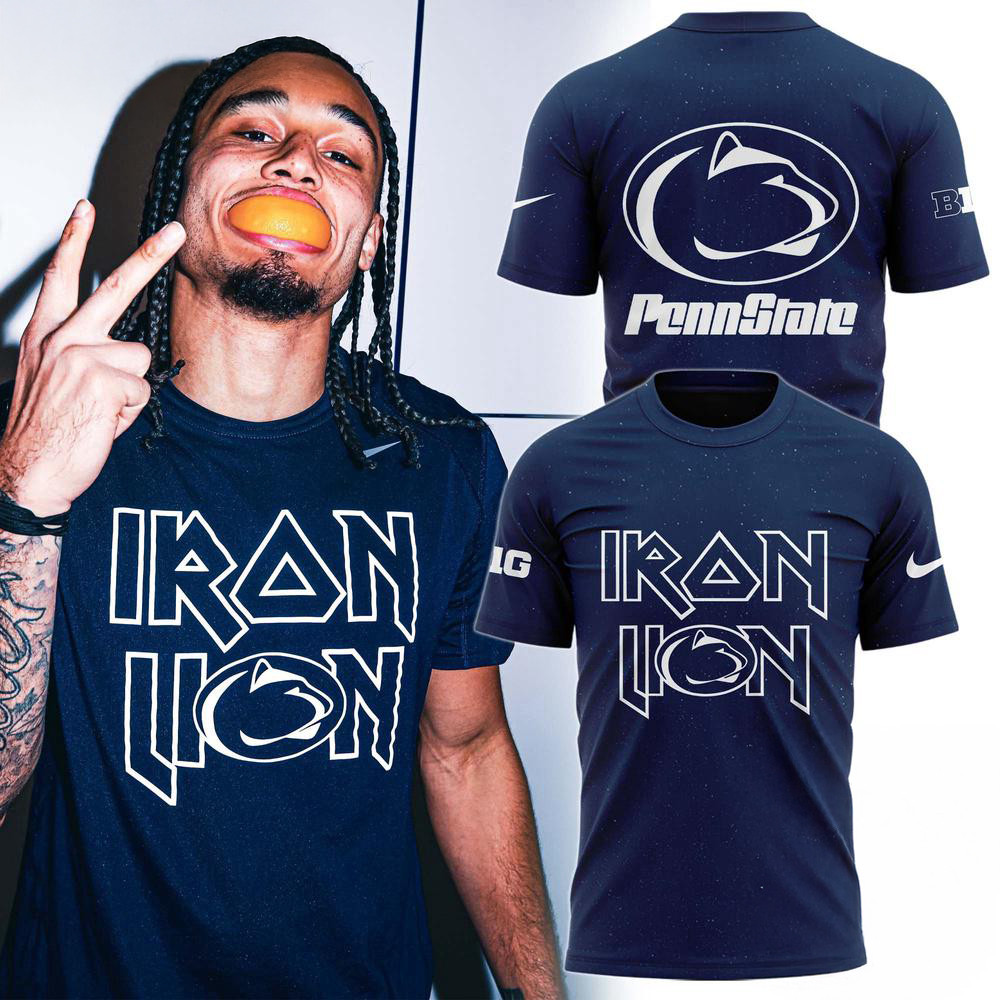 Penn State Football Special Iron Lions New 2025 T-Shirt Gift Ideas For Football Lovers