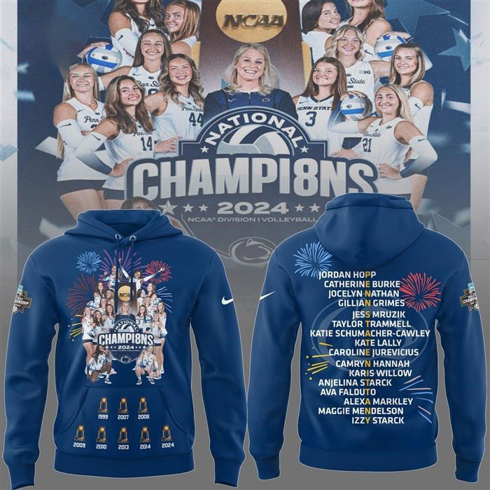 Penn State Nittany Lions Wrestling National Champions Hoodie Football Fan Gift Ideas