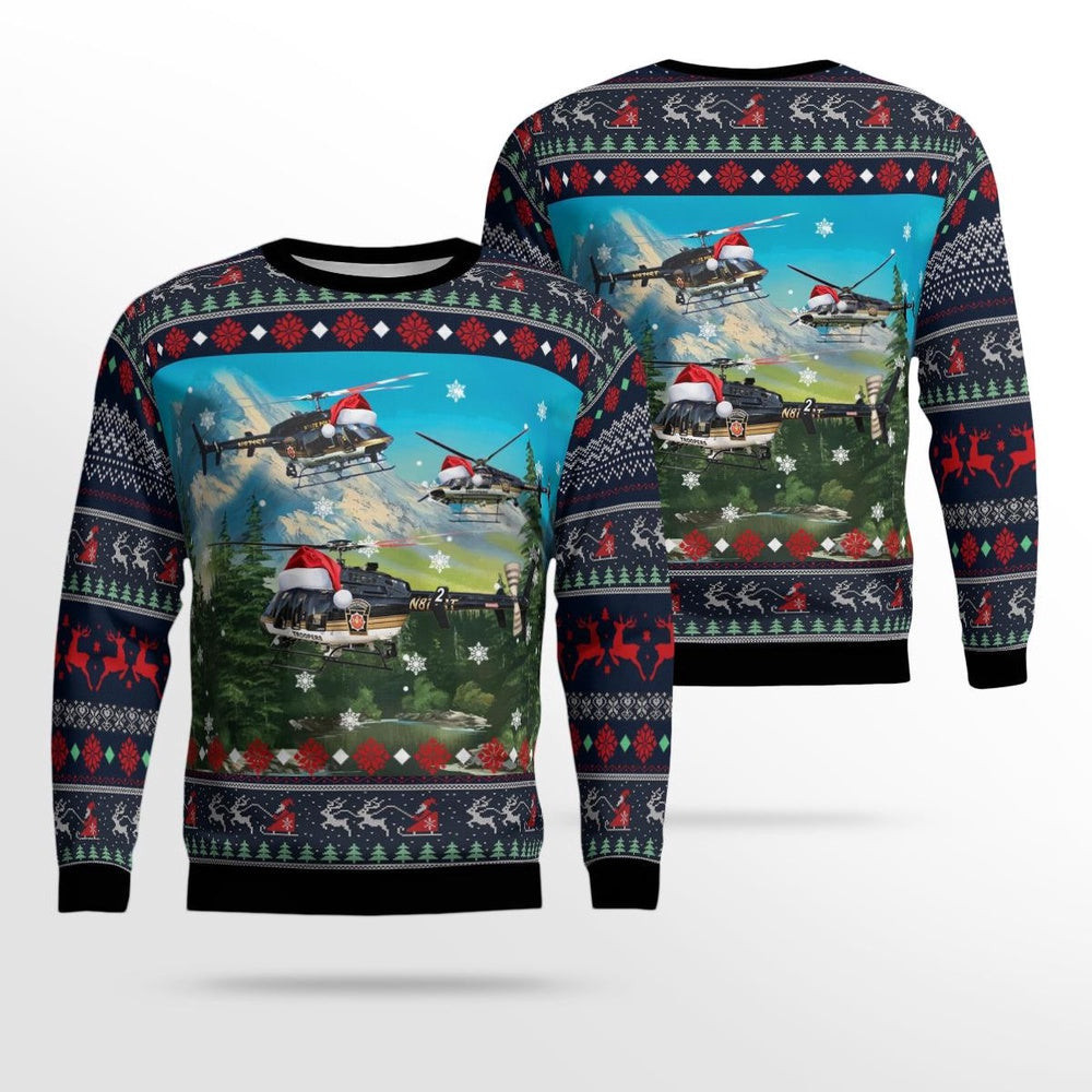 Pennsylvania State Police Bell 07GX Christmas Ugly Sweater Christmas Unisex Sweaters Gift For Christmas