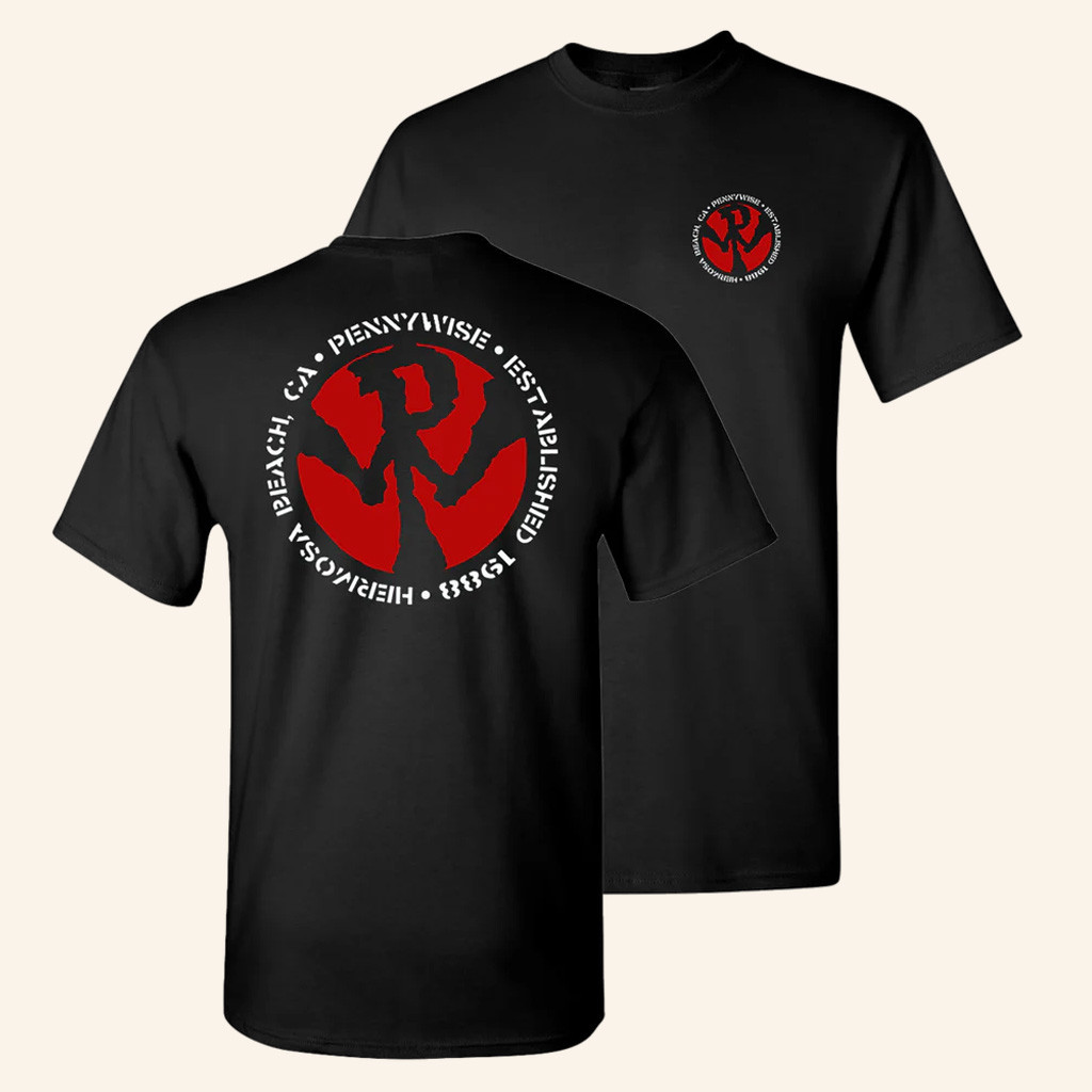 Pennywise Merch Established 1988 T-Shirt Cool Gifts For Music Lovers